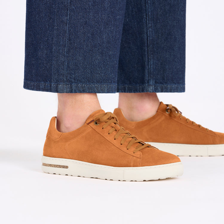 Birkenstock Australia Bend Low Mink Suede Leather On Model 2