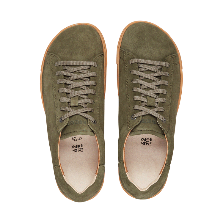 Birkenstock Bend Thyme Suede Leather top view