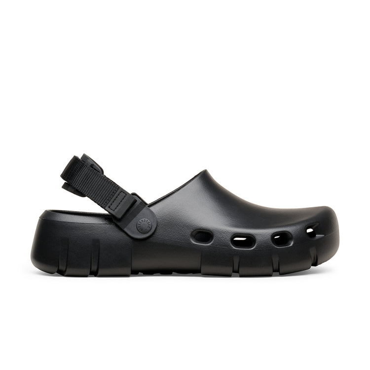 Birkenstock Australia Birki Flow Tech Loop Black EVA side view