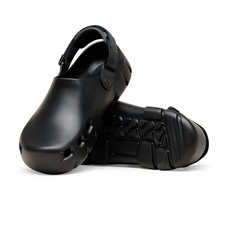 Birkenstock Australia Birki Flow Tech Loop Black EVA sole view