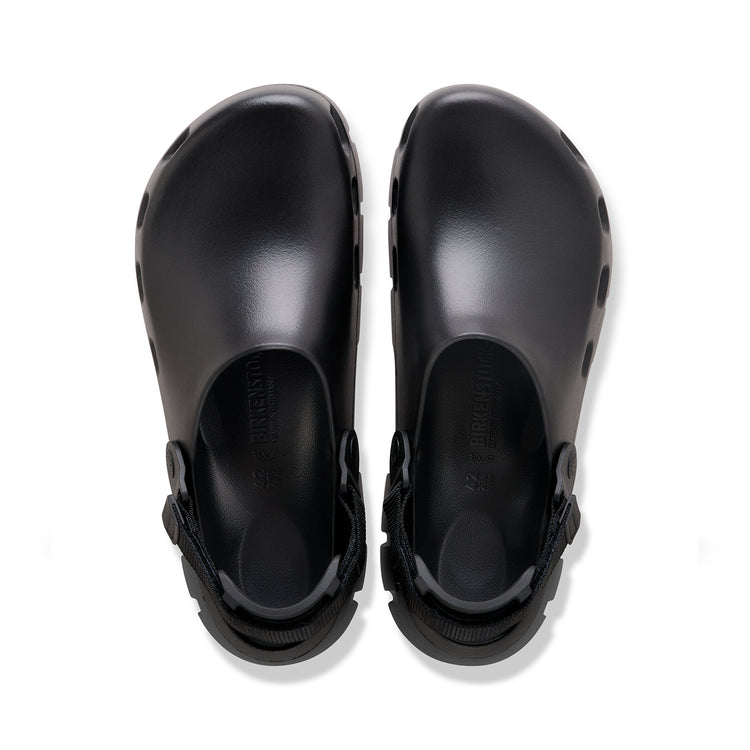 Birkenstock Australia Birki Flow Tech Loop Black EVA top view