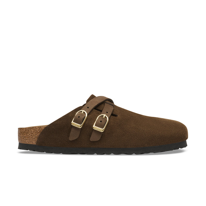 Birkenstock Australia Blair D-Buckle Carafe Suede Leather Side View