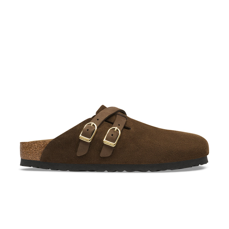 Birkenstock Australia Blair D-Buckle Carafe Suede Leather Side View