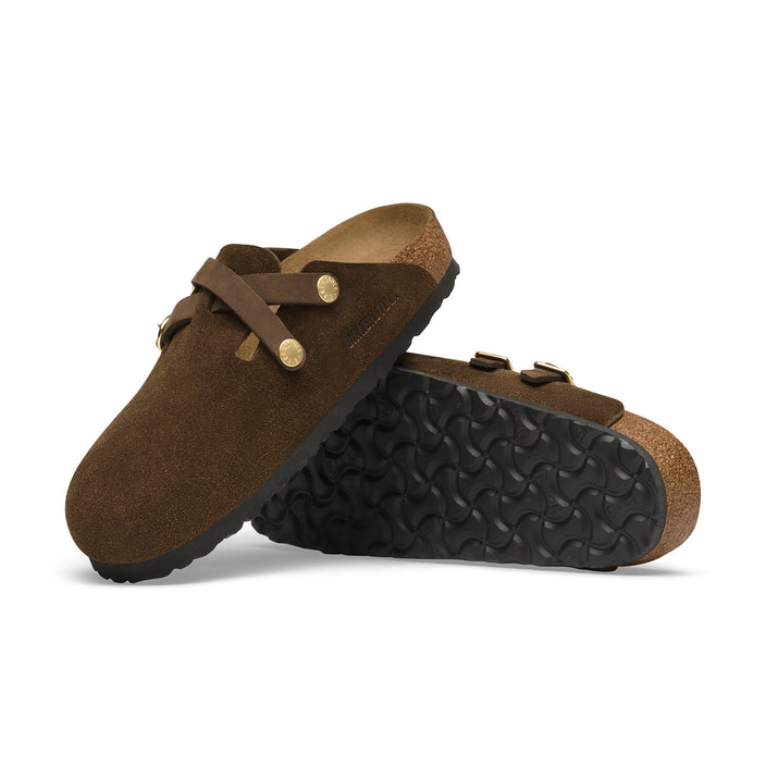 Birkenstock Australia Blair D-Buckle Carafe Suede Leather Sole View