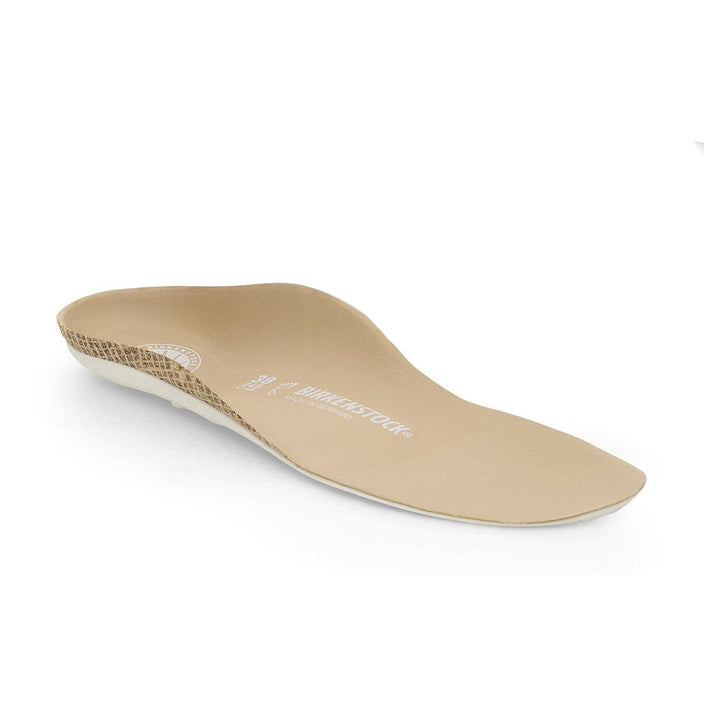Birkenstock Blue Footbed Long Beige Leather 
