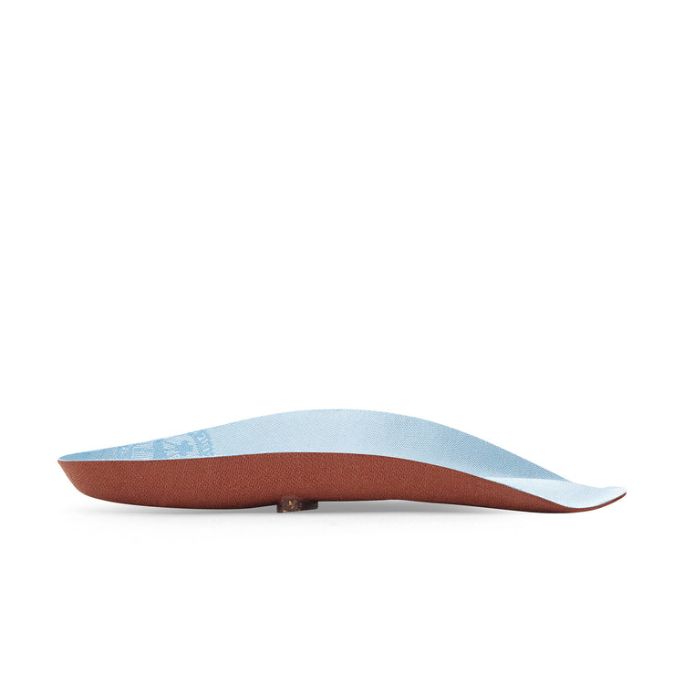 Birkenstock Blue Footbed Textile side view