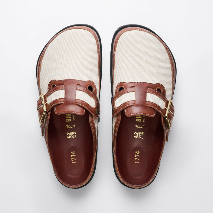 boston bold cinnamon canvas smooth leather 1032402