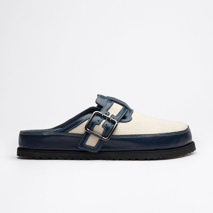 boston bold midnight navy canvas smooth leather side 1032453