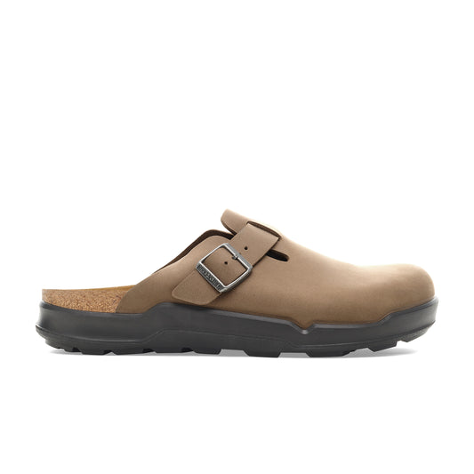 Birkenstock Boston Cross Town Tabacco Brown Oiled Leather side view