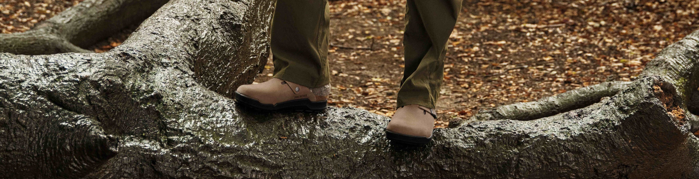 Birkenstock Australia Boston Crosstown Tabacco Brown collection banner