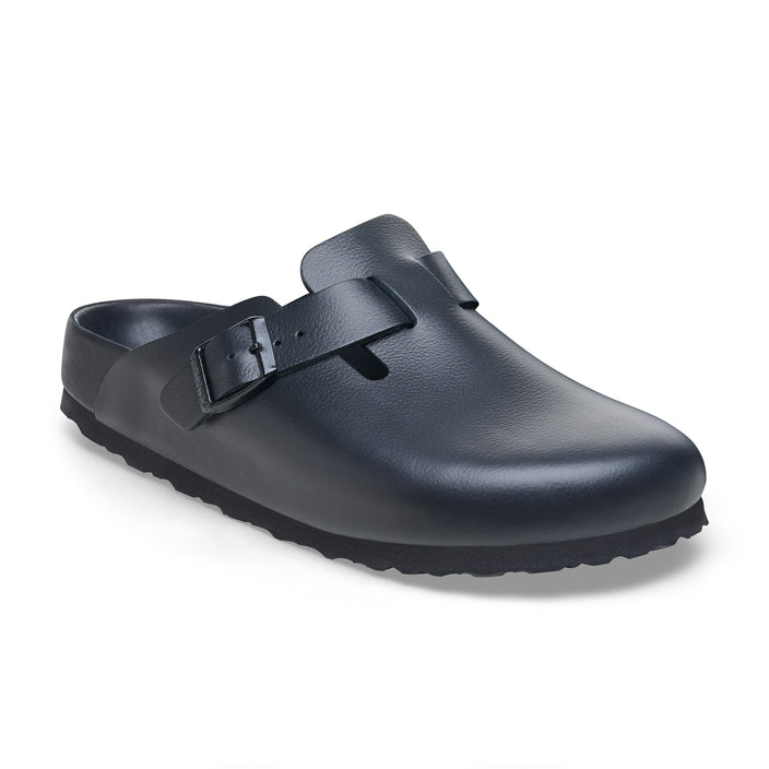 Birkenstock Boston Exquisite Black Natural Leather 