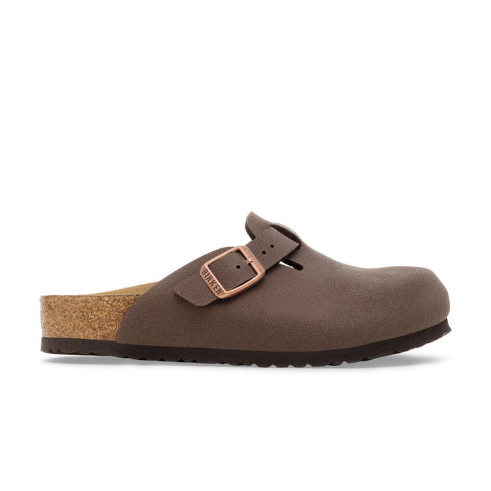 Birkenstock Australia Boston Kids Mocca BirkiBuc side view