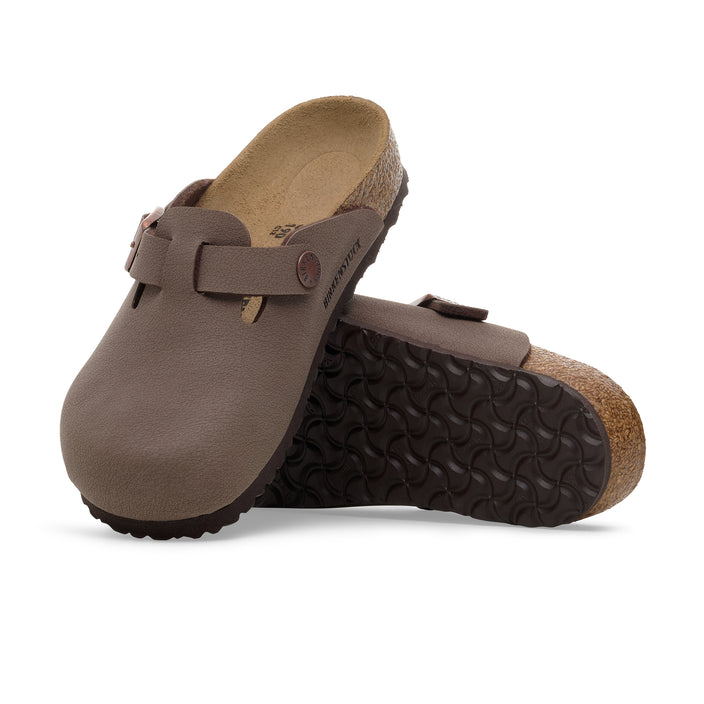 Birkenstock Australia Boston Kids Mocca BirkiBuc sole view
