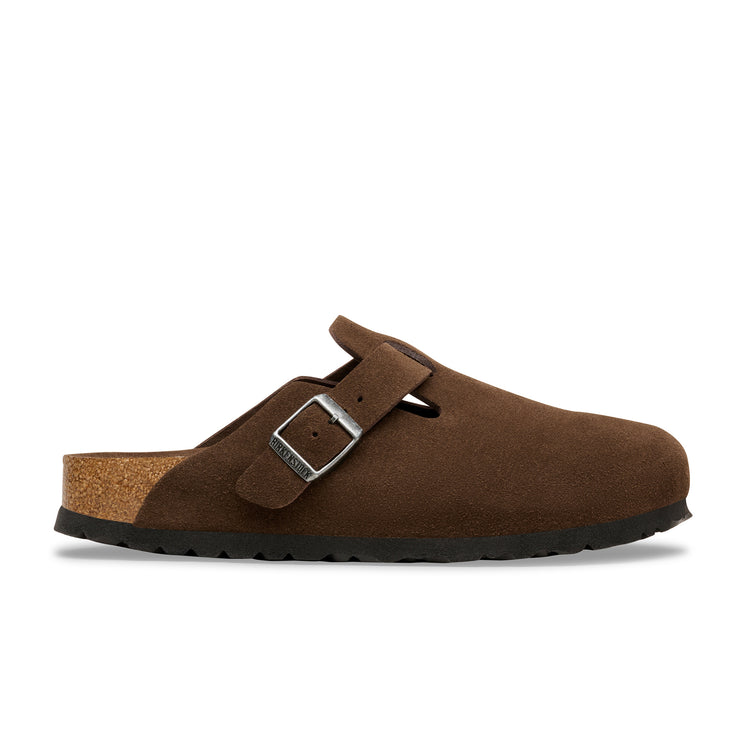 Birkenstock Australia Boston SFB Carafe Tonal Footbed Suede Leather side view