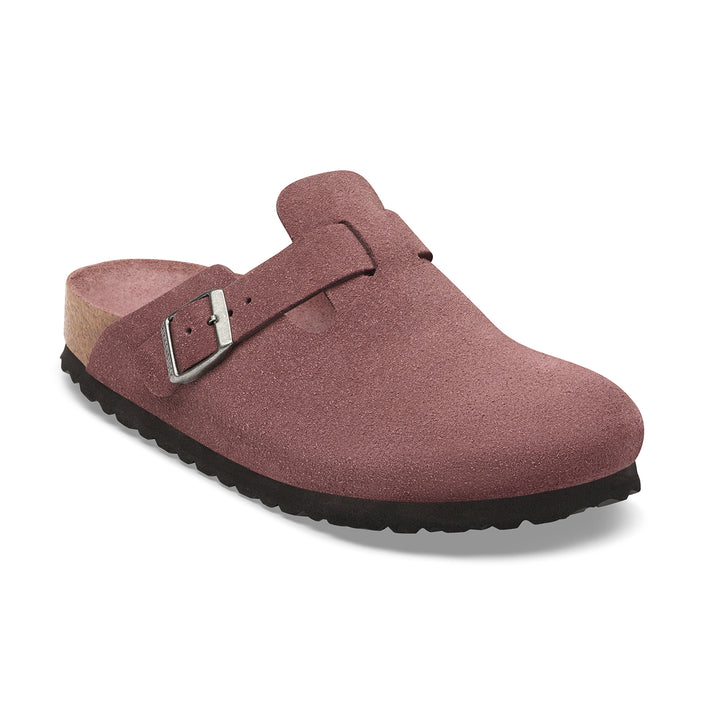Birkenstock Australia Boston SFB Pepper Tonal Footbed Suede Leather