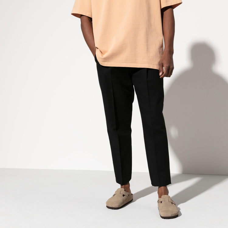 Boston SFB Taupe Suede Leather