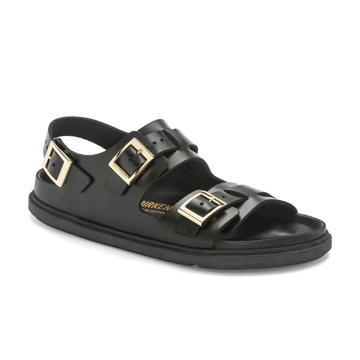 Birkenstock Cannes Natural Leather Black