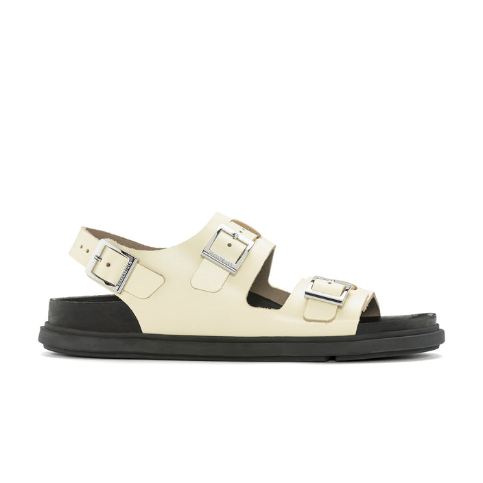 Birkenstock Cannes Exquisite Natural Leather Butter side view