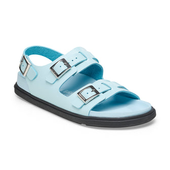 Birkenstock Cannes Natural Leather Mineral Blue 