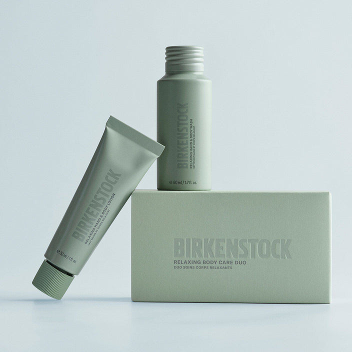 Birkenstock Australia Relaxing Body Care Duo packaging image