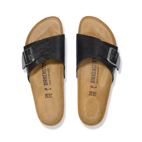 Birkenstock Catalina Graceful Licorice Birko-Flor top view
