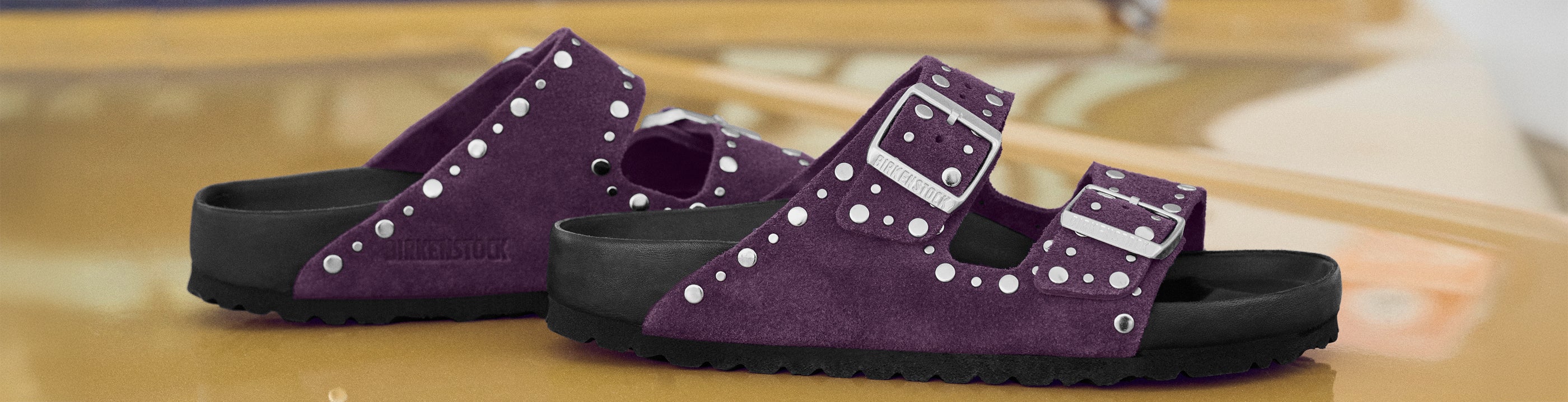 Birkenstock Australia Arizona Exquisite Acai collection banner