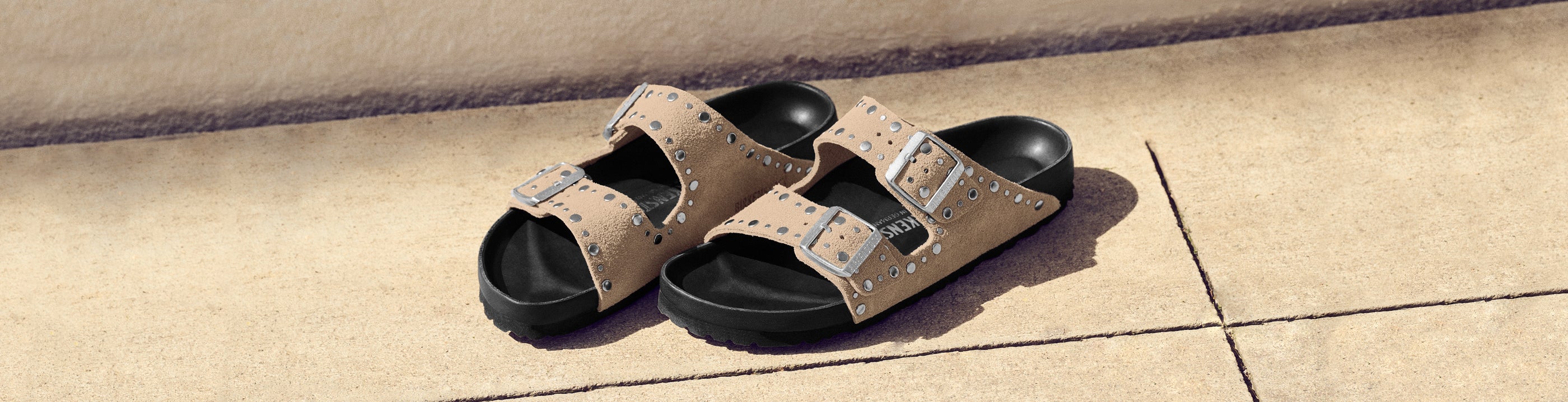Birkenstock Australia Arizona Taupe Rivet collection banner