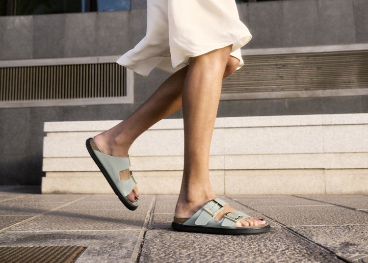 Birkenstock Australia Arizona Pure Sage Droplet Buckle collection banner