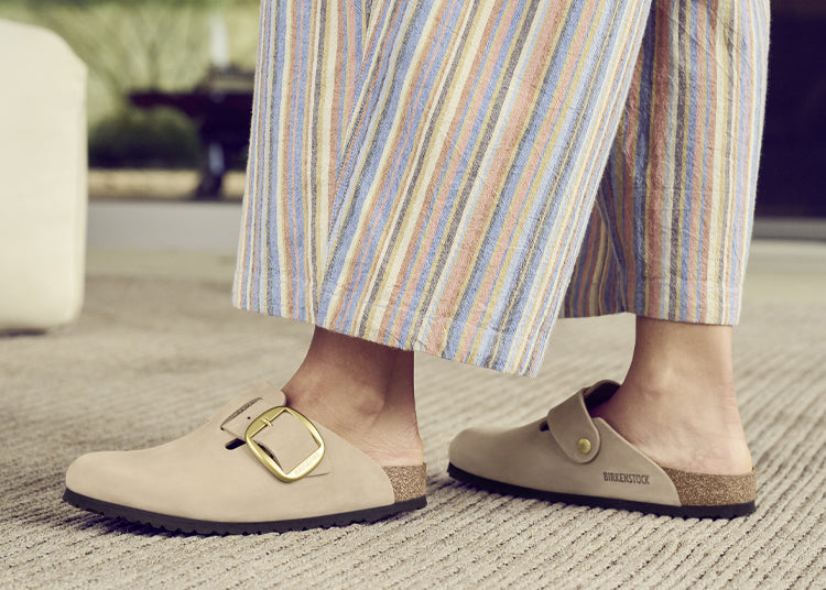 Birkenstock Australia Boston Big Buckle Sandcastle collection banner
