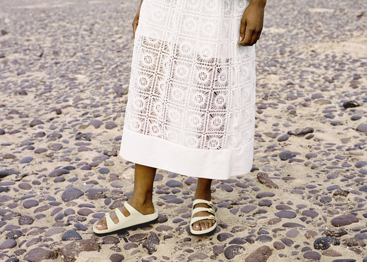 Birkenstock Australia Florida Exquisite Ecru collection banner