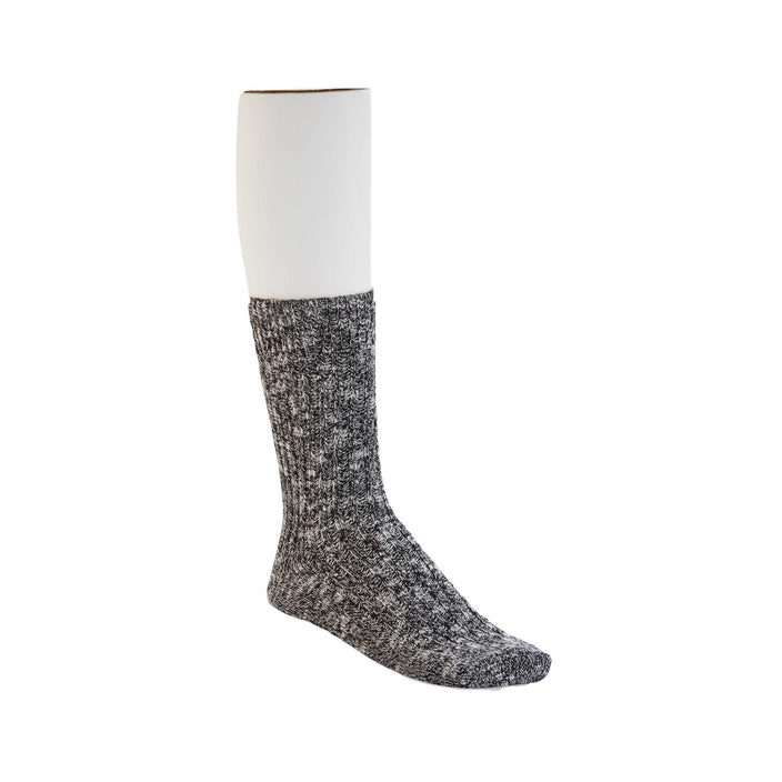 Birkenstock Cotton Slub Socks Black Grey