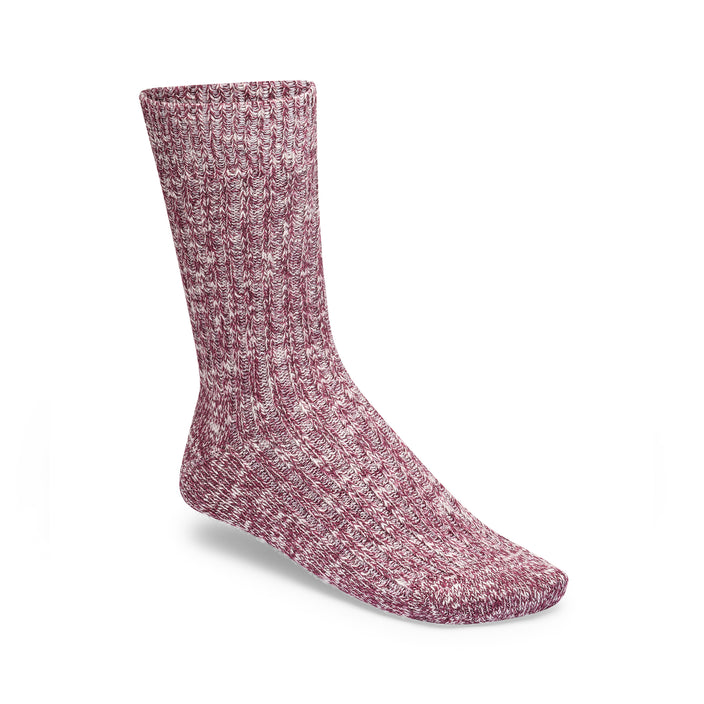Birkenstock Cotton Slub Socks Zinfandel 