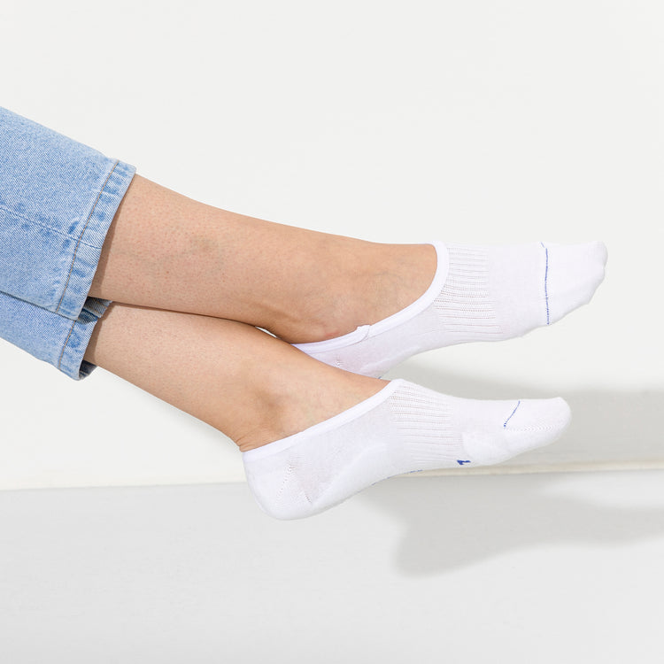 Cotton Sole Invisible Women White