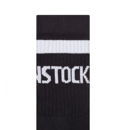 Birkenstock Cotton Tennis Sock Black/White 