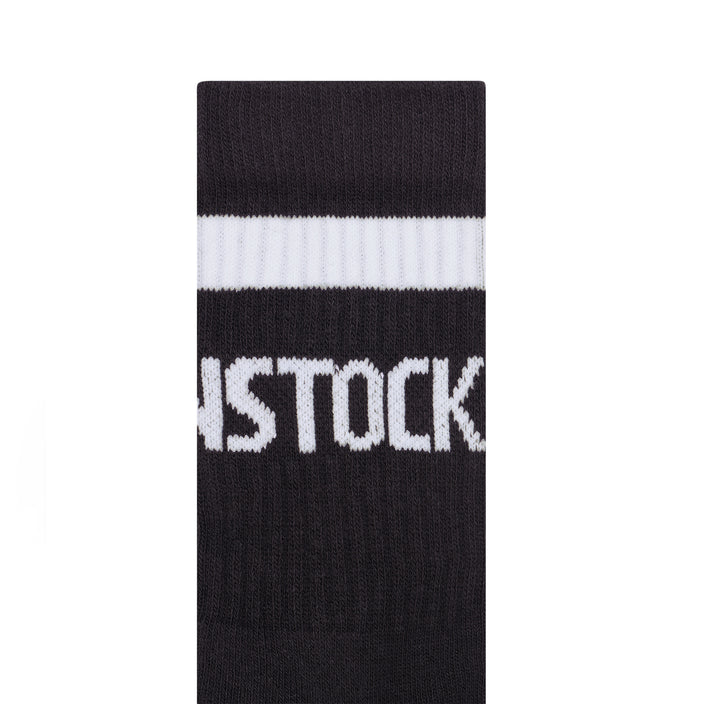 Birkenstock Cotton Tennis Sock Black/White 