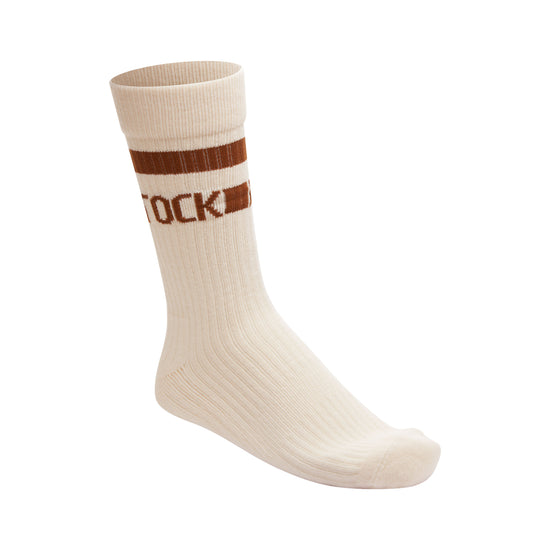 Birkenstock Cotton Tennis Sock Eggshell