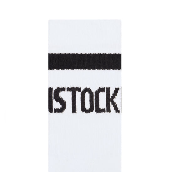 Birkenstock Cotton Tennis Sock White/Black texture