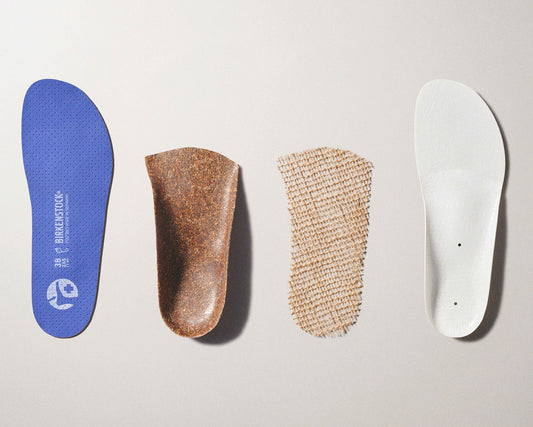 Birkenstock Australia Deep Blue Footbed diagram