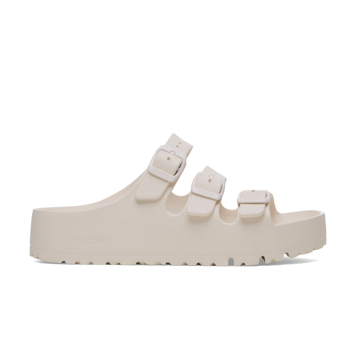 Birkenstock Florida III EVA Platform Flex Eggshell side view