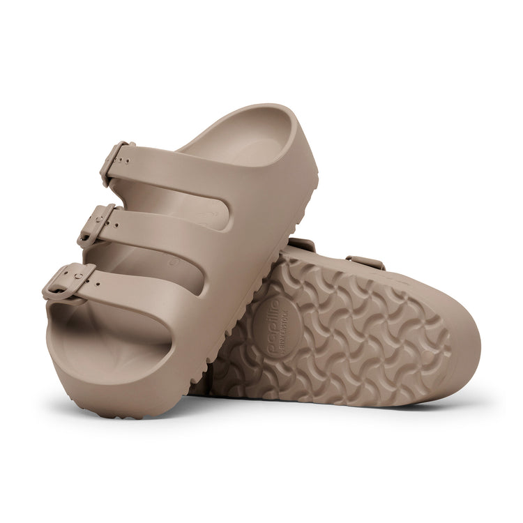 Birkenstock Australia Florida III EVA Platform Flex Grey Taupe Sole View