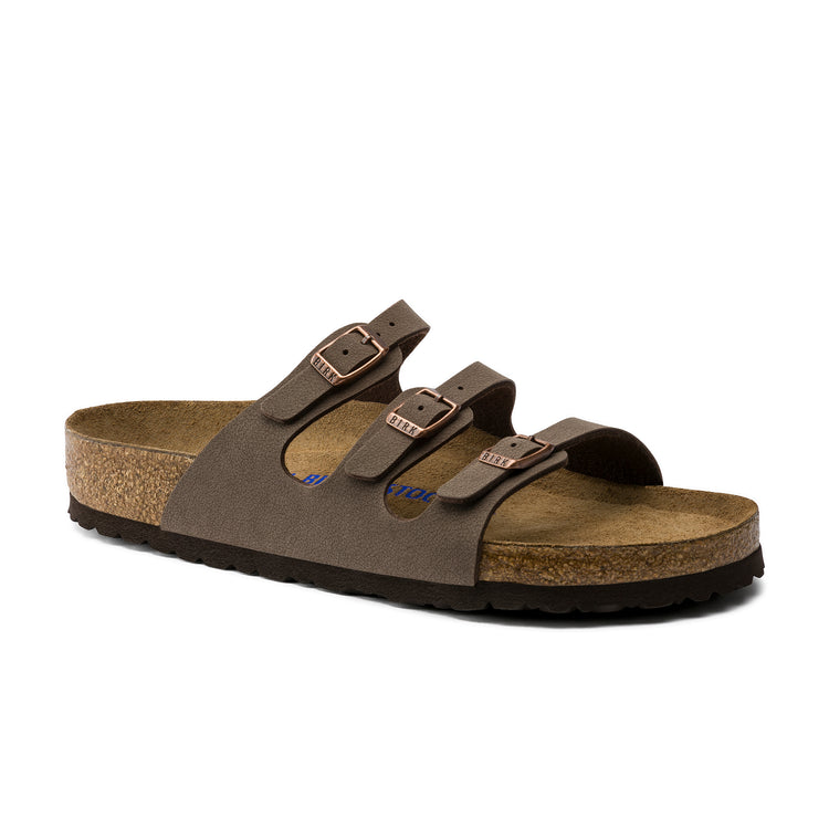 Birkenstock Florida Soft Footbed Mocca BirkiBuc 
