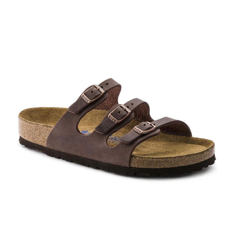 Birkenstock Florida Soft Footbed Oiled Leather Habana 