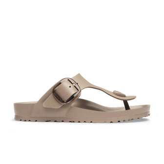 Birkenstock Australia Gizeh Big Buckle EVA Grey Taupe side view