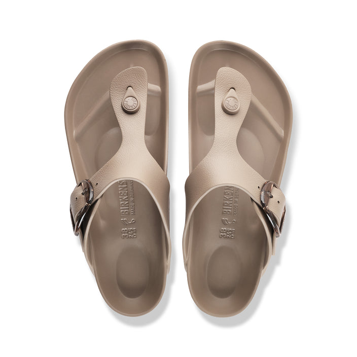 Birkenstock Australia Gizeh Big Buckle EVA Grey Taupe top view