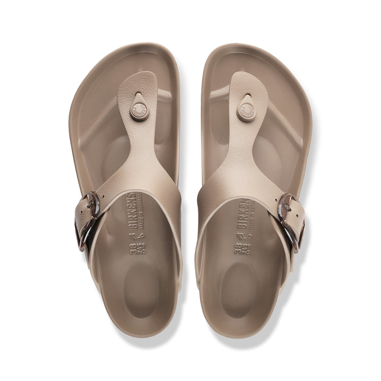 Birkenstock Australia Gizeh Big Buckle EVA Grey Taupe top view