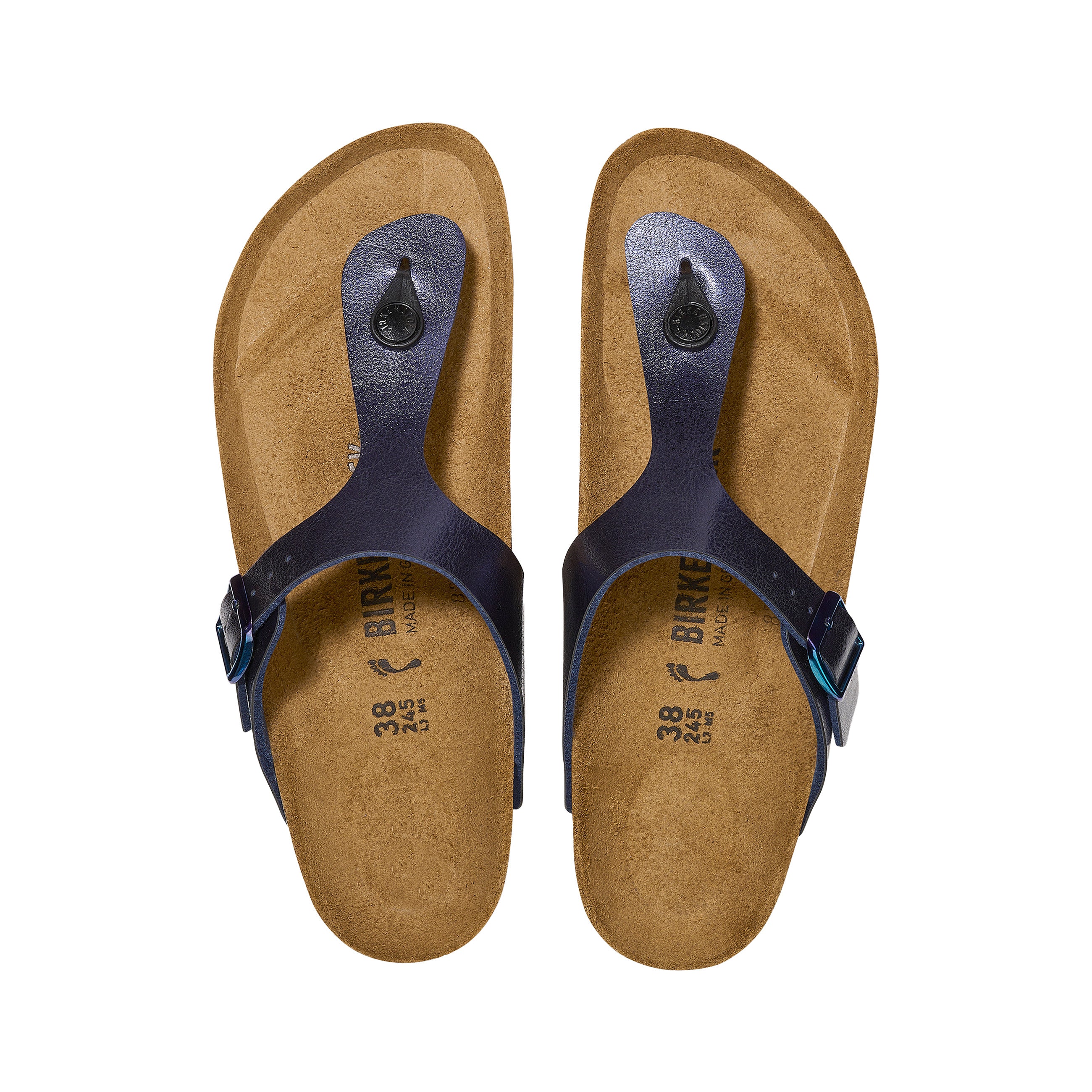 Birkenstock Gizeh Graceful Midnight Blue Birko Flor Birkenstock Gizeh Graceful Midnight Blue Birko Flor
