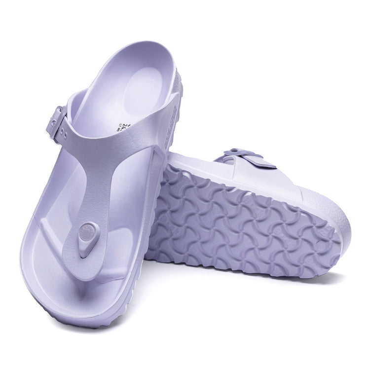 Birkenstock Australia Gizeh Beach Purple Fog EVA sole view