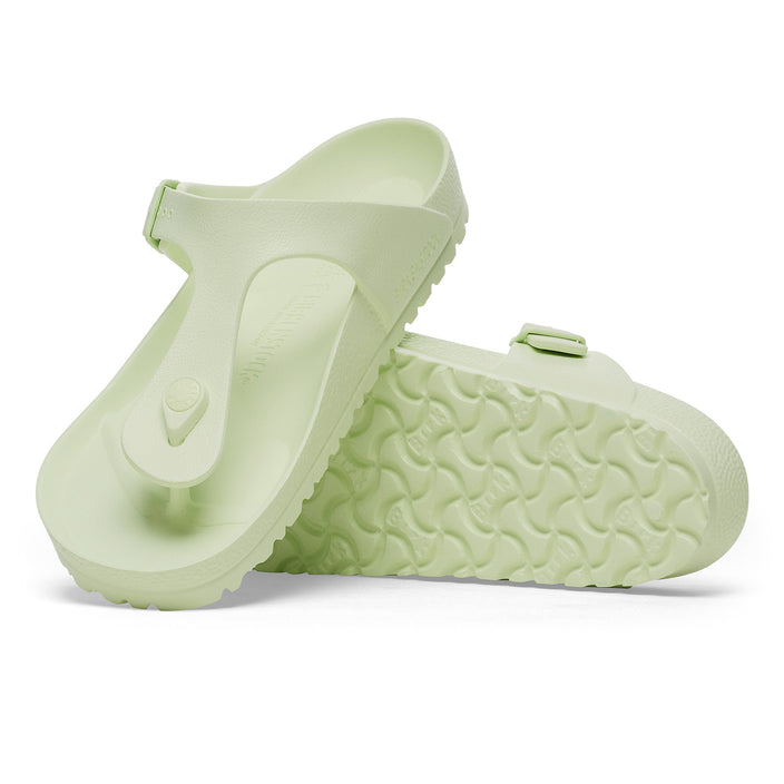 Birkenstock Gizeh EVA Faded Lime sole view
