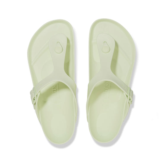 Birkenstock Gizeh EVA Faded Lime top view