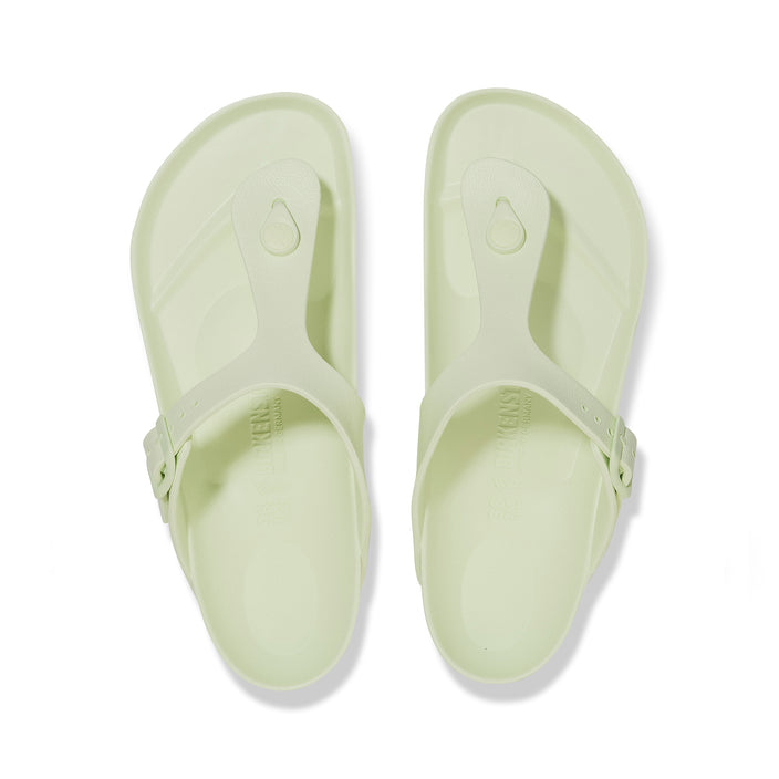Birkenstock Gizeh EVA Faded Lime top view